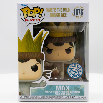 Funko POP Max 1878 Wo die wilden Kerle wohnen Figur Vorderseite mit Verpackung